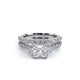 Verragio Three-Stone Princess Engagement Ring