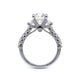 Verragio Three-Stone Round Engagement Ring