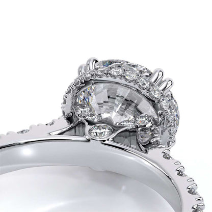 Verragio Halo Round Engagement Ring