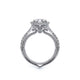 Verragio Halo Round Engagement Ring