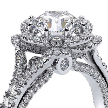 Verragio Halo Round Engagement Ring