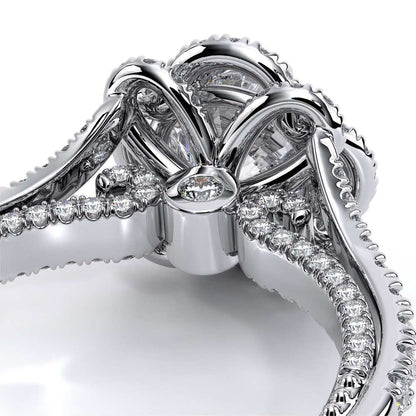 Verragio Halo Round Engagement Ring