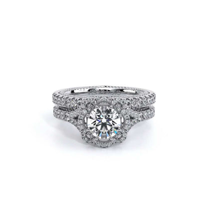 Verragio Halo Round Engagement Ring