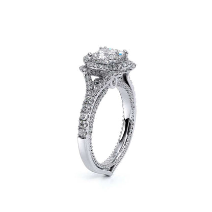 Verragio Halo Princess Engagement Ring