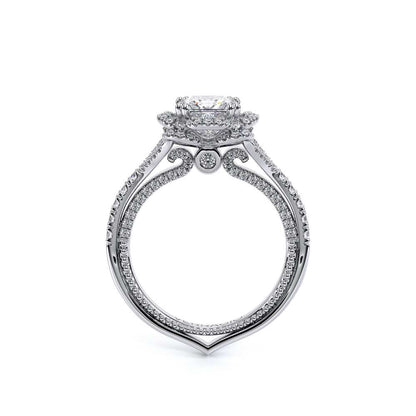 Verragio Halo Princess Engagement Ring