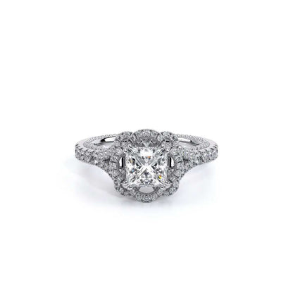 Verragio Halo Princess Engagement Ring