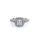 Verragio Halo Princess Engagement Ring