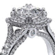 Verragio Halo Princess Engagement Ring