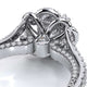 Verragio Halo Princess Engagement Ring