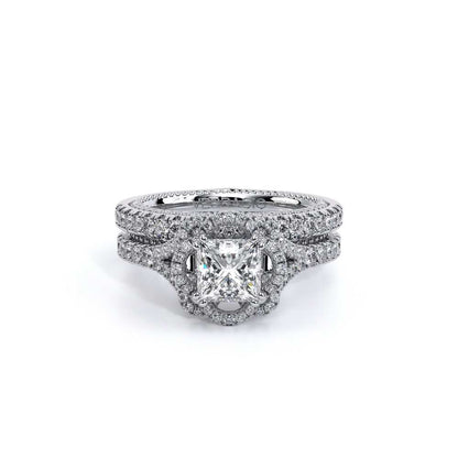 Verragio Halo Princess Engagement Ring