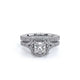 Verragio Halo Princess Engagement Ring