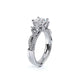 Verragio Three-Stone Princess Engagement Ring