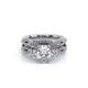Verragio Three-Stone Oval Engagement Ring