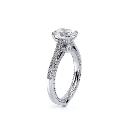Verragio Pave Oval Engagement Ring