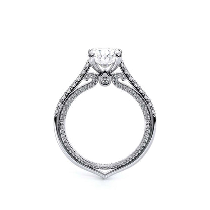 Verragio Pave Oval Engagement Ring