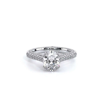 Verragio Pave Oval Engagement Ring