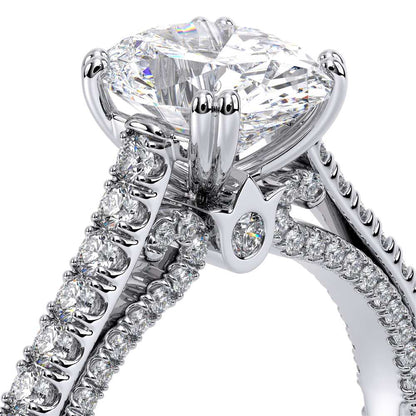 Verragio Pave Oval Engagement Ring
