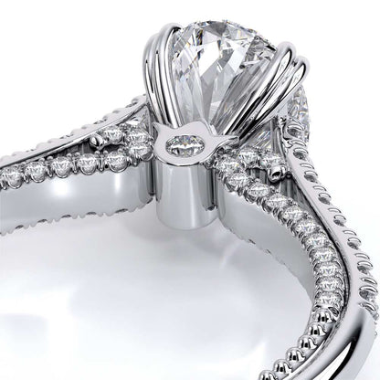 Verragio Pave Oval Engagement Ring