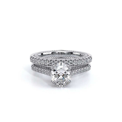 Verragio Pave Oval Engagement Ring