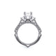 Verragio Three-Stone Emerald Engagement Ring