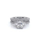 Verragio Three-Stone Emerald Engagement Ring