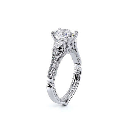 Verragio Three-Stone Oval Engagement Ring
