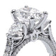 Verragio Three-Stone Oval Engagement Ring