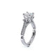 Verragio Three-Stone Princess Engagement Ring
