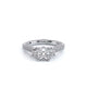 Verragio Three-Stone Princess Engagement Ring