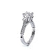 Verragio Three-Stone Round Engagement Ring