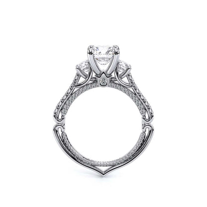 Verragio Three-Stone Round Engagement Ring