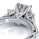 Verragio Three-Stone Round Engagement Ring