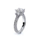 Verragio Three-Stone Princess Engagement Ring