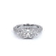 Verragio Three-Stone Princess Engagement Ring