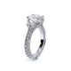 Verragio Three-Stone Oval Engagement Ring