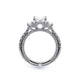 Verragio Three-Stone Oval Engagement Ring