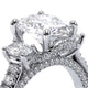 Verragio Three-Stone Oval Engagement Ring