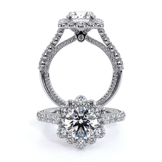 Verragio Halo Round Engagement Ring