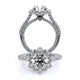 Verragio Halo Round Engagement Ring