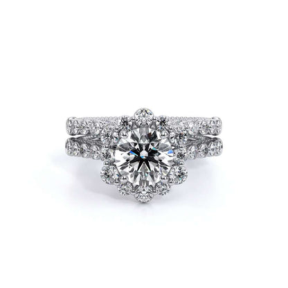 Verragio Halo Round Engagement Ring