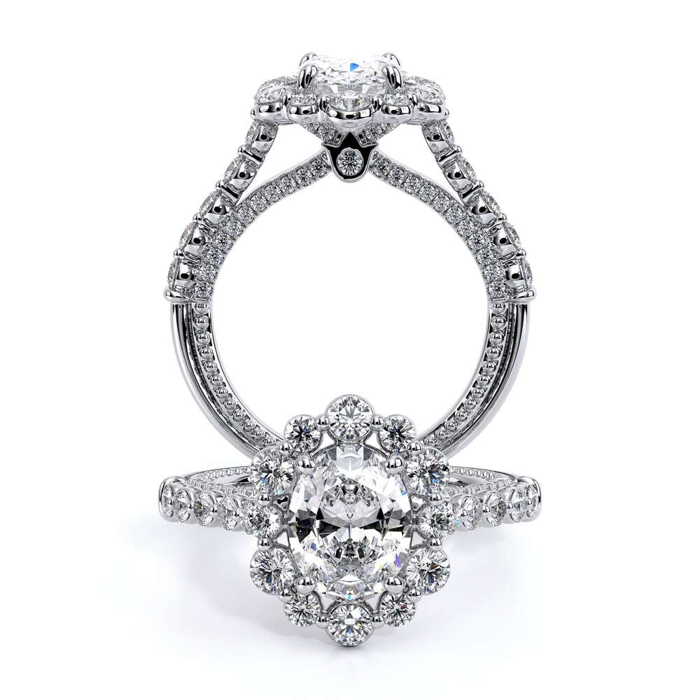 Verragio Halo Oval Engagement Ring
