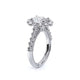 Verragio Halo Oval Engagement Ring