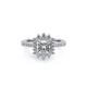 Verragio Halo Princess Engagement Ring