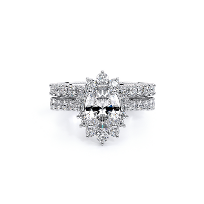 Verragio Halo Oval Engagement Ring