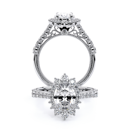 Verragio Halo Oval Engagement Ring
