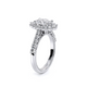 Verragio Halo Oval Engagement Ring