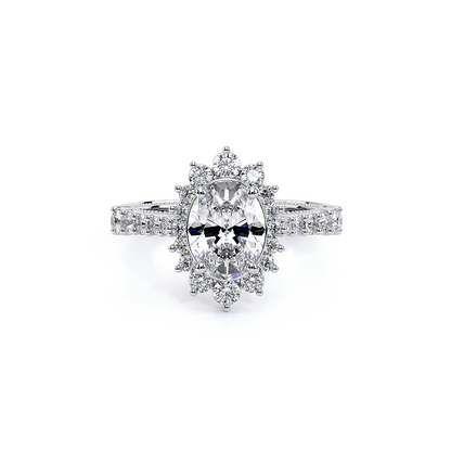 Verragio Halo Oval Engagement Ring