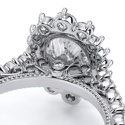 Verragio Halo Oval Engagement Ring