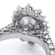 Verragio Halo Oval Engagement Ring