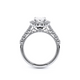 Verragio Halo Pear Engagement Ring